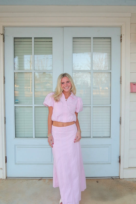 Bubble Gum Pink Skirt