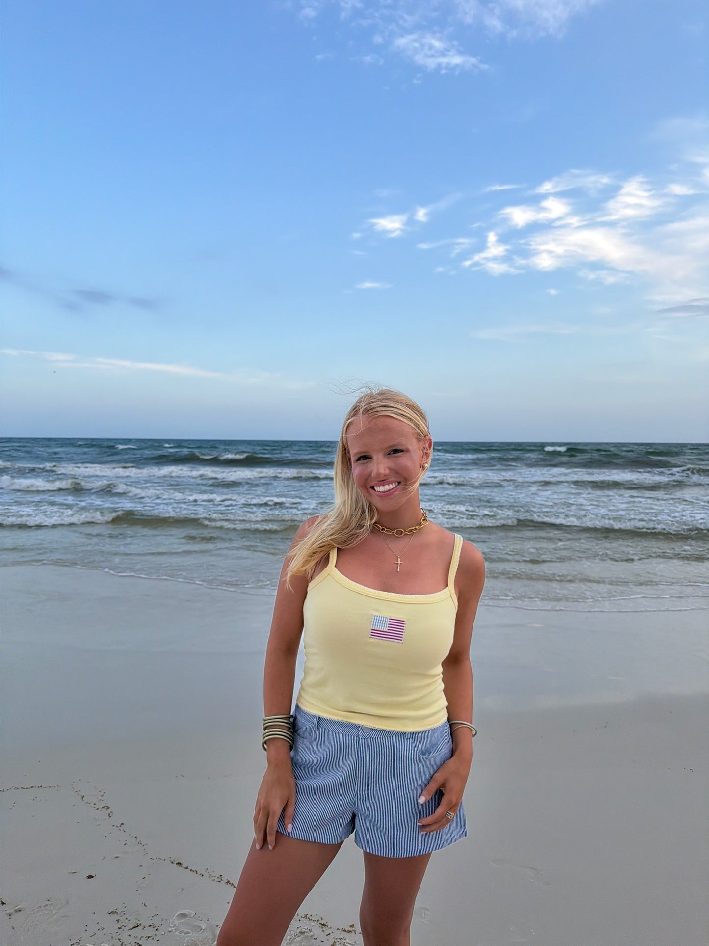 Yellow Flag Tank Top