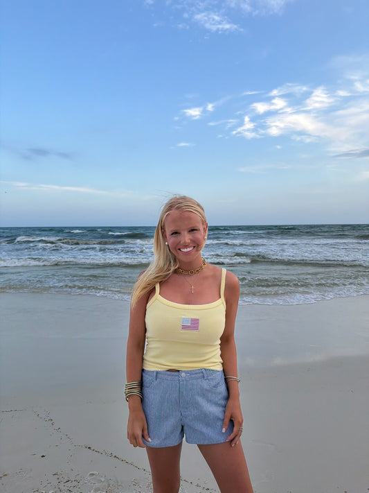 Yellow Flag Tank Top