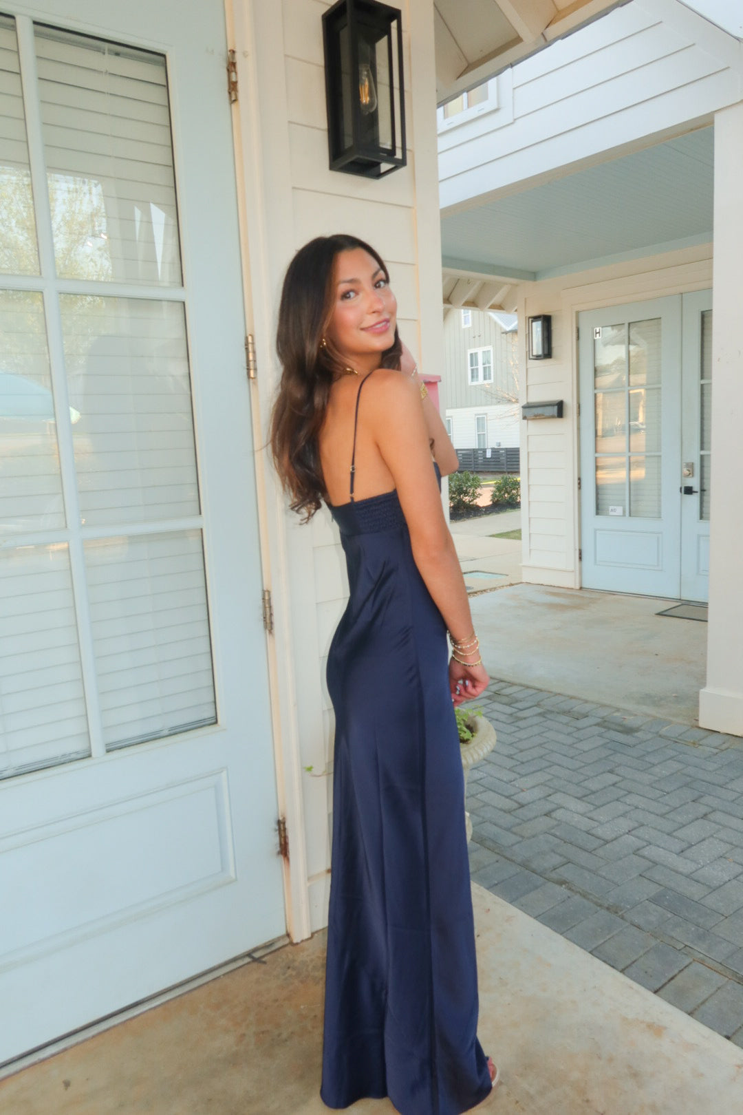 The Midnight Navy Maxi Dress